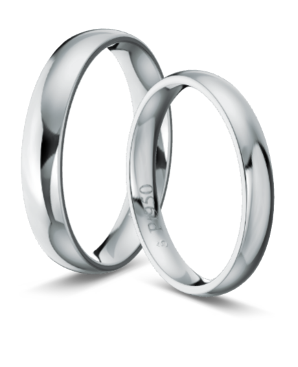 Trauringe Platin KT20R