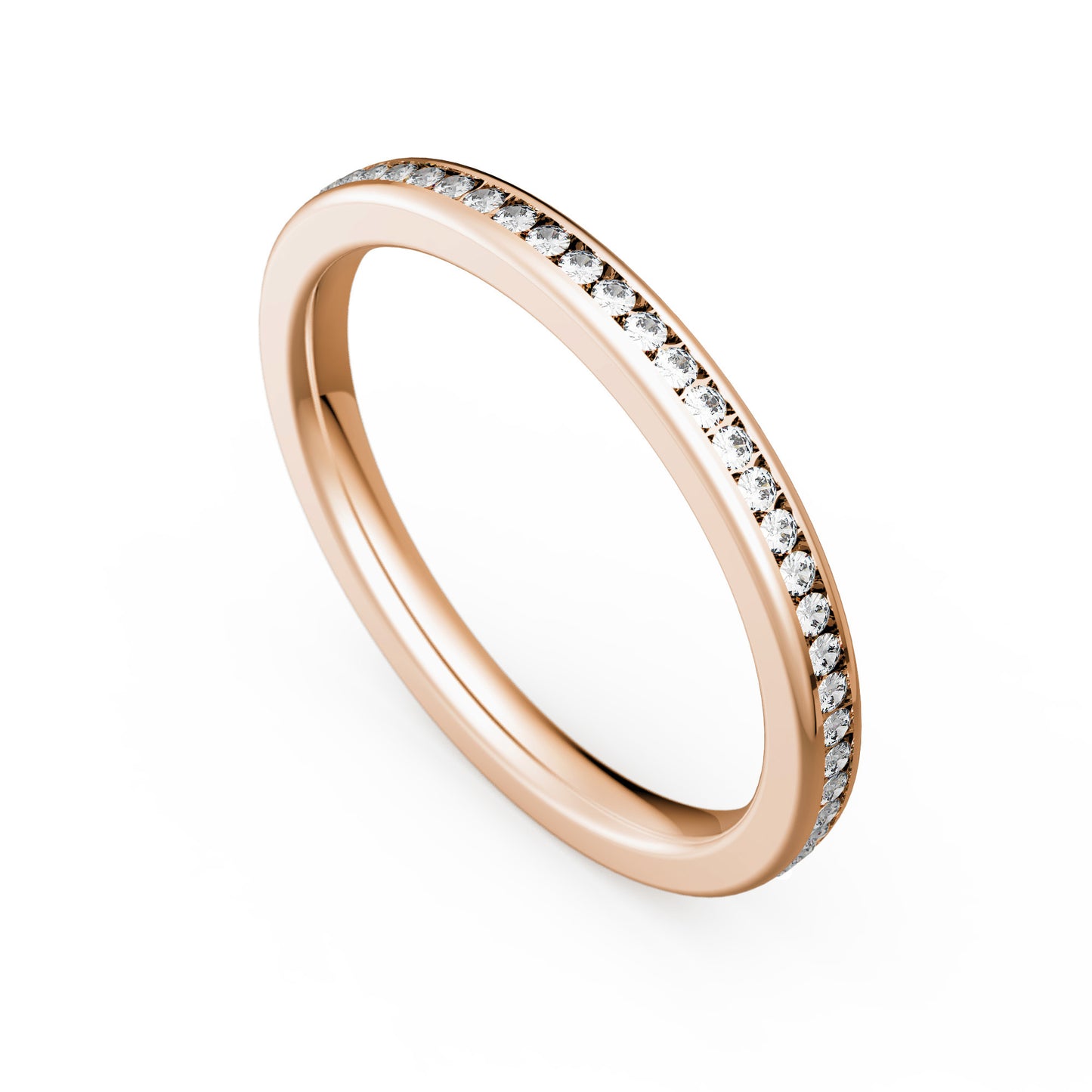 Memoirering Vorsteckring Gold 585 750 Platin 950 0,45ct KT02