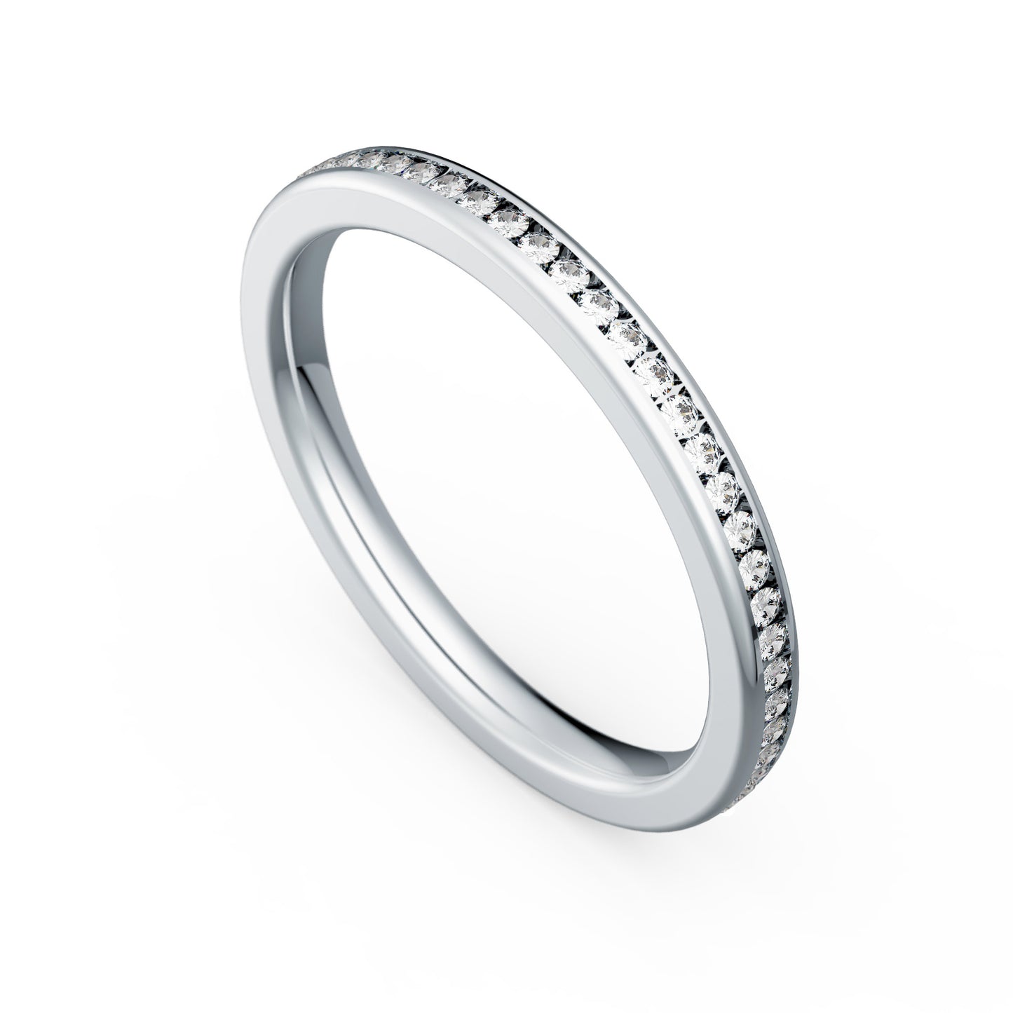 Memoirering Vorsteckring Gold 585 750 Platin 950 0,45ct KT02