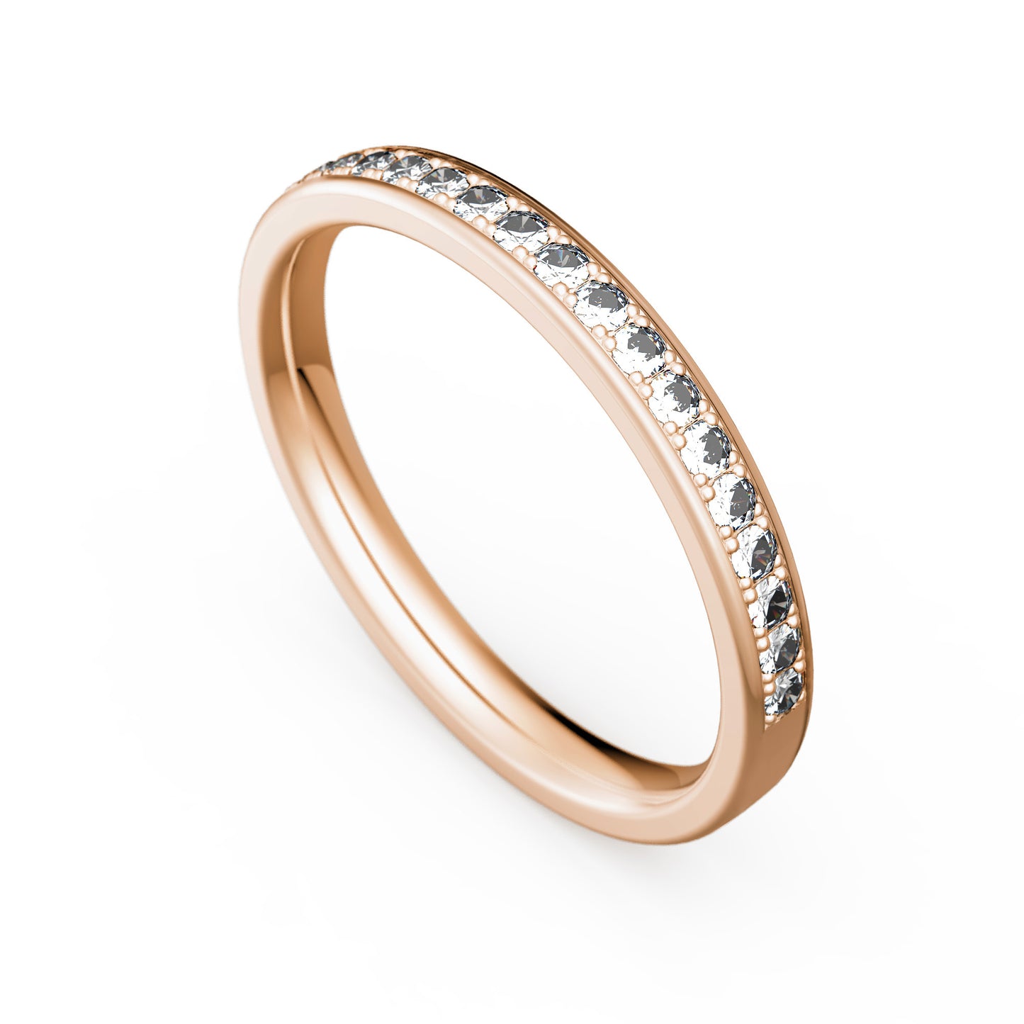 Memoirering Vorsteckring Gold 585 750 Platin 950 0,20ct KT05