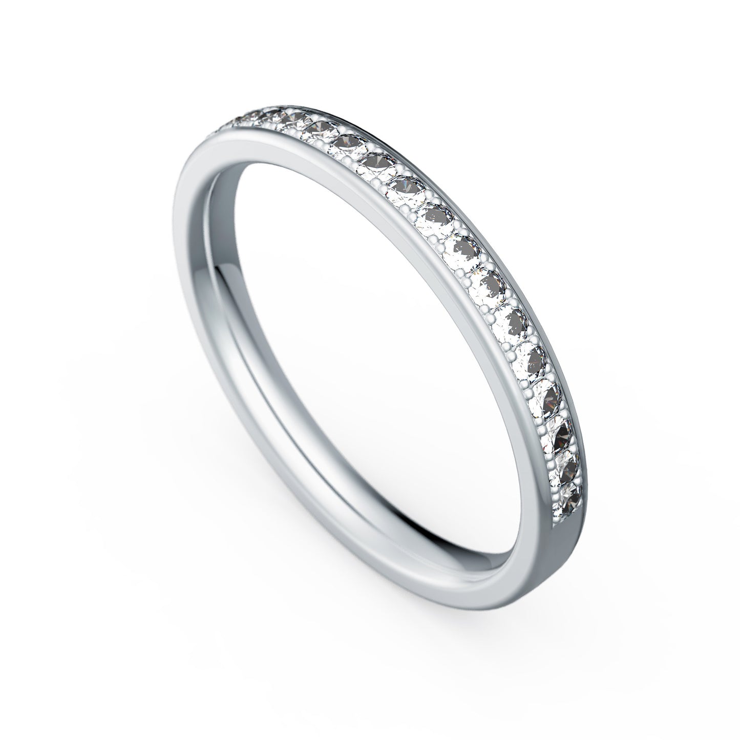 Memoirering Vorsteckring Gold 585 750 Platin 950 0,20ct KT05