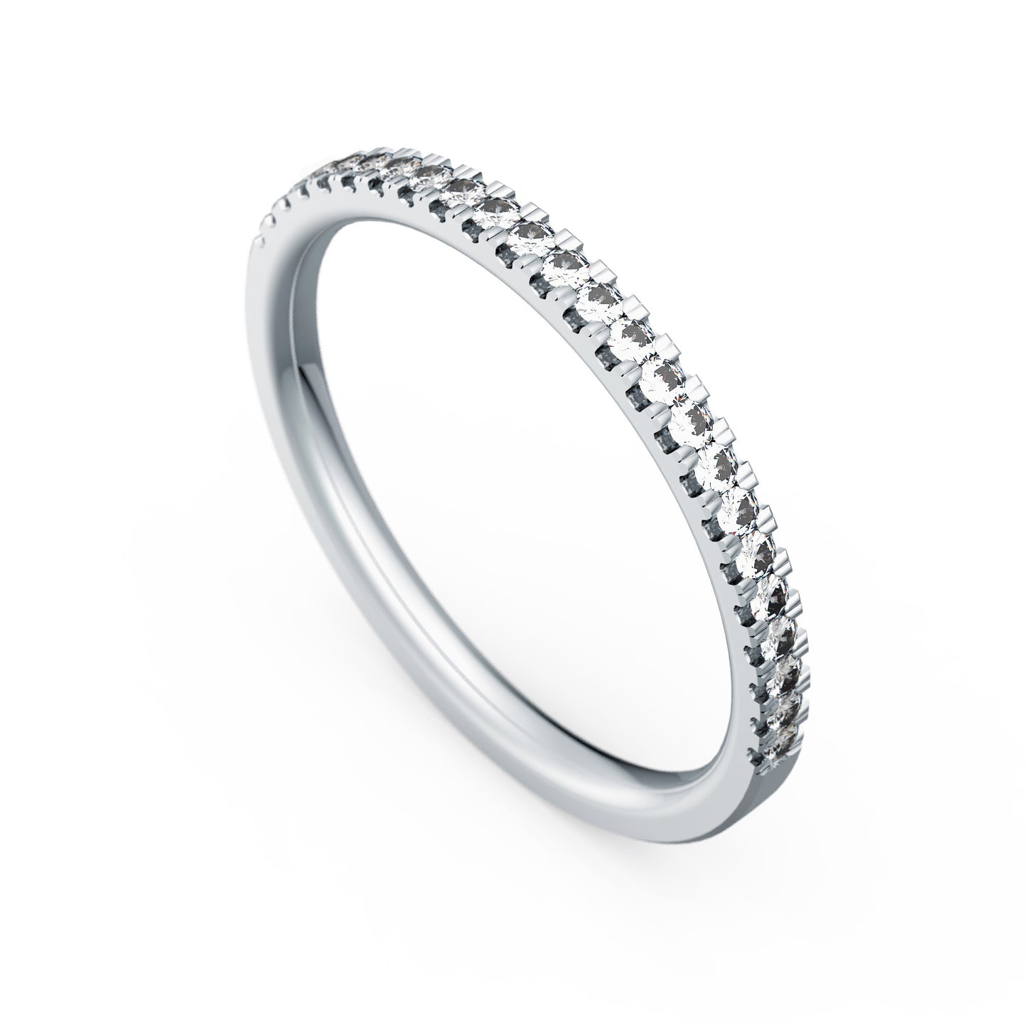 Memoirering Vorsteckring Gold 585 750 Platin 950 0,161ct KT07