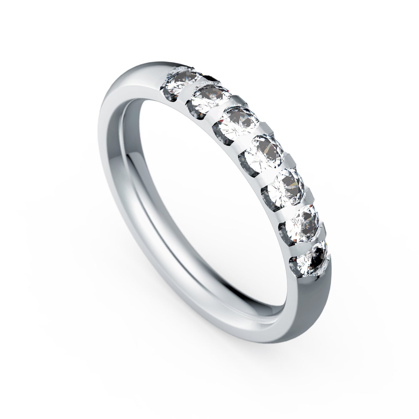 Memoirering Vorsteckring Gold 585 750 Platin 950 0,56ct KT10