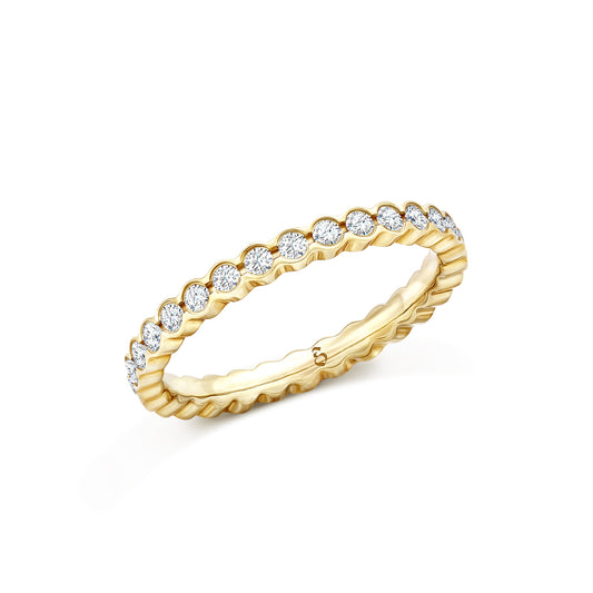 Memoirering Vorsteckring Gold 585 750 Platin 950 0,58ct KT15