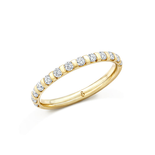 Memoirering Vorsteckring Gold 585 750 Platin 950 0,26ct KT16