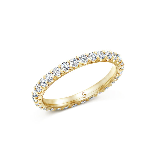 Memoirering Vorsteckring Gold 585 750 Platin 950 0,87ct KT17