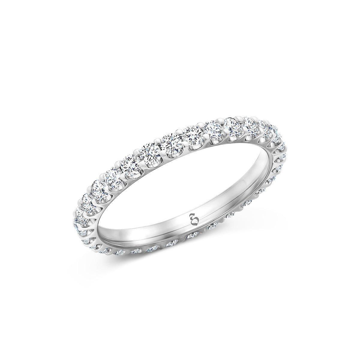 Memoirering Vorsteckring Gold 585 750 Platin 950 0,87ct KT17
