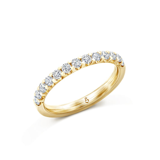 Memoirering Vorsteckring Gold 585 750 Platin 950 0,52ct KT20