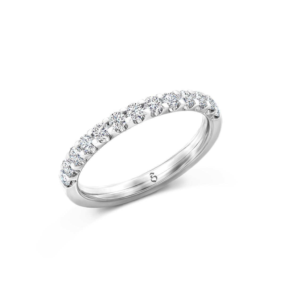 Memoirering Vorsteckring Gold 585 750 Platin 950 0,52ct KT20
