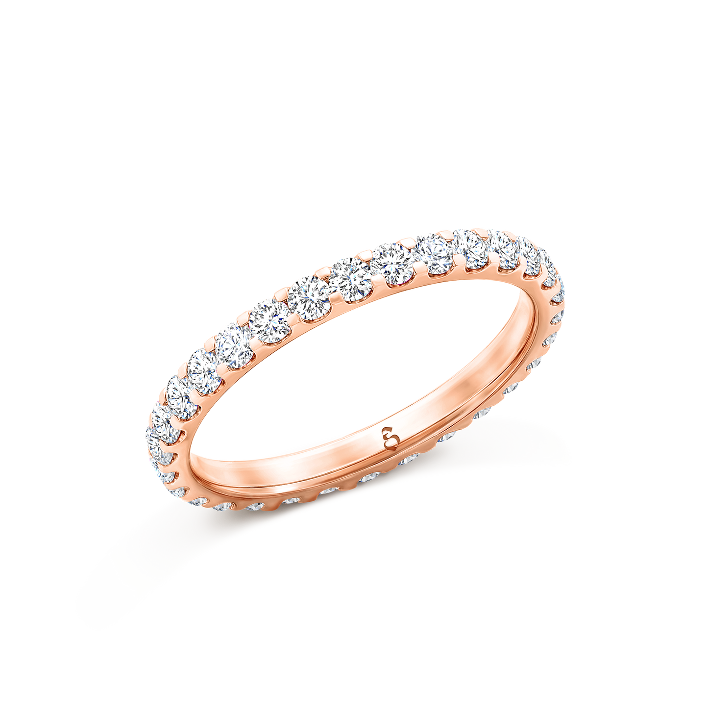 Memoirering Vorsteckring Gold 585 750 Platin 950 0,87ct KT21
