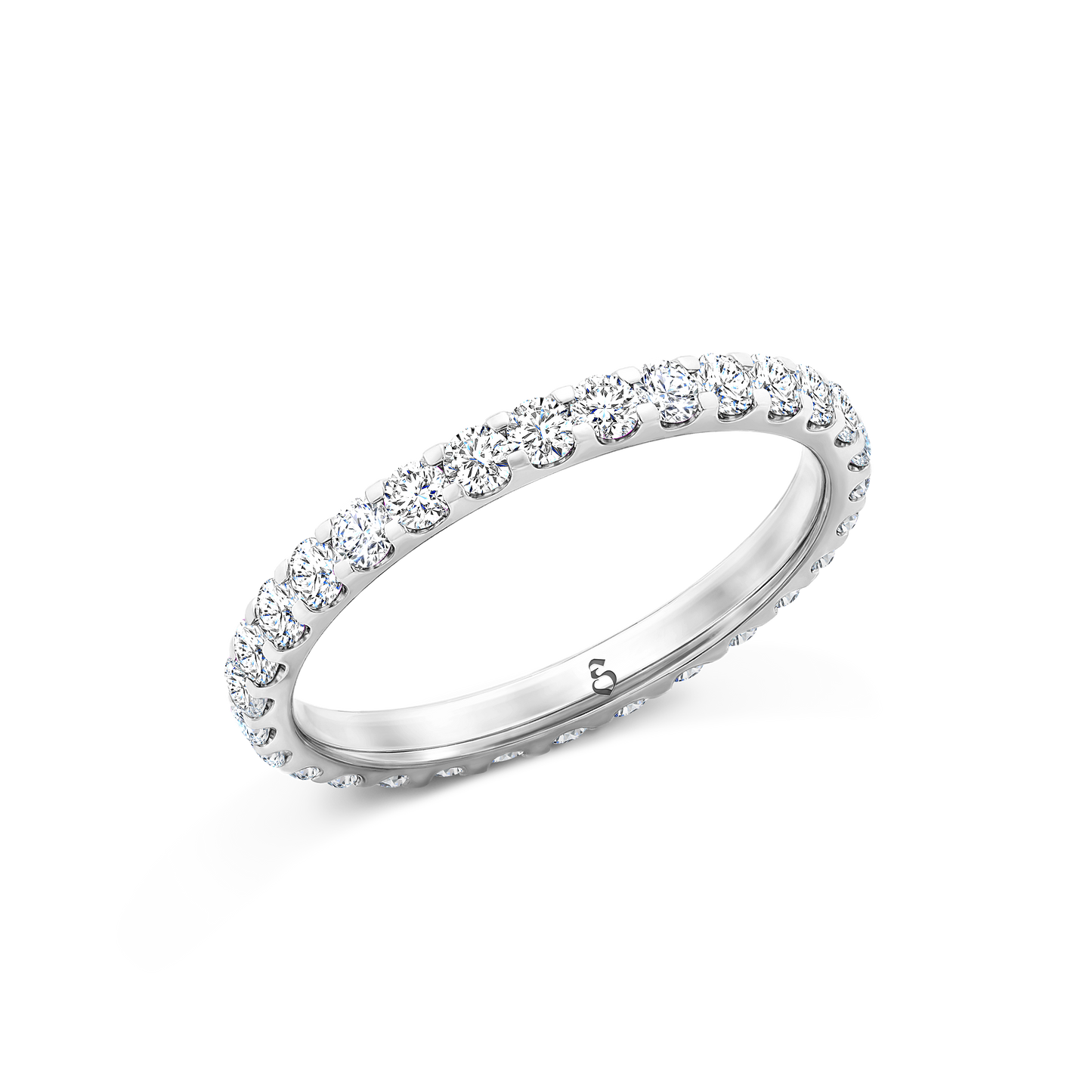 Memoirering Vorsteckring Gold 585 750 Platin 950 0,87ct KT21