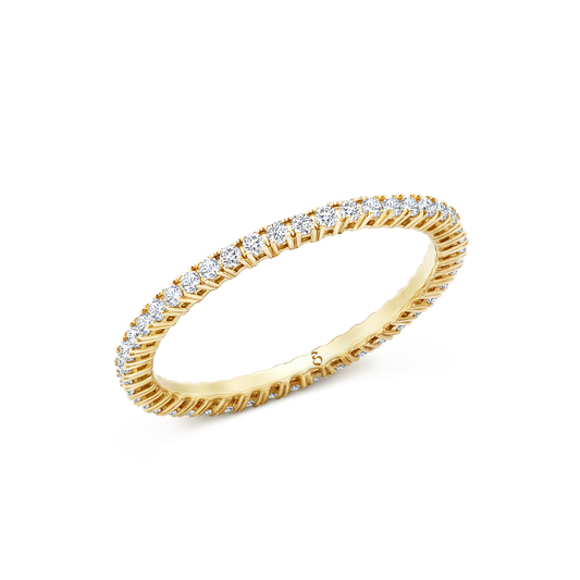 Memoirering Vorsteckring Gold 585 750 0,44ct KT22